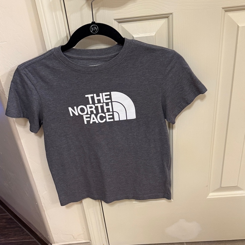 The North Face Kids Charcoal Tee great condition.